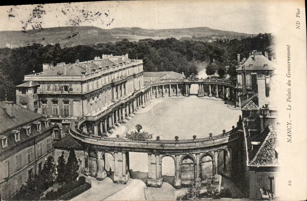 NANCY — Het Paleis van de Regering — ND Phot, n°10 - Voorkant