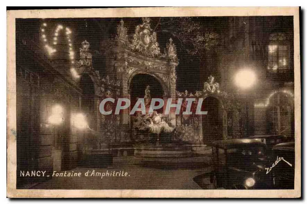 NANCY - Fontaine d'Amphitrite — Zoeder - Frente