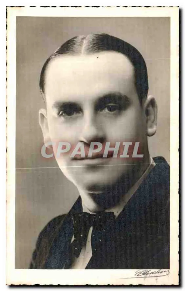 Retrato de homem — estúdio — Aldacher - Frente