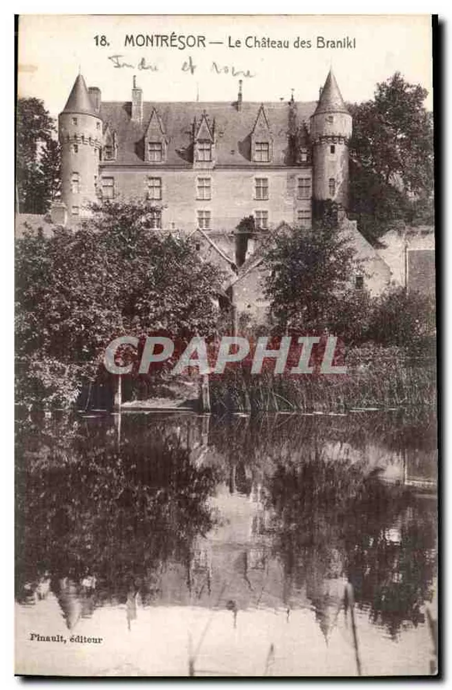 Montrésor — O Castelo dos Branikl — Pinsault, editor - Frente
