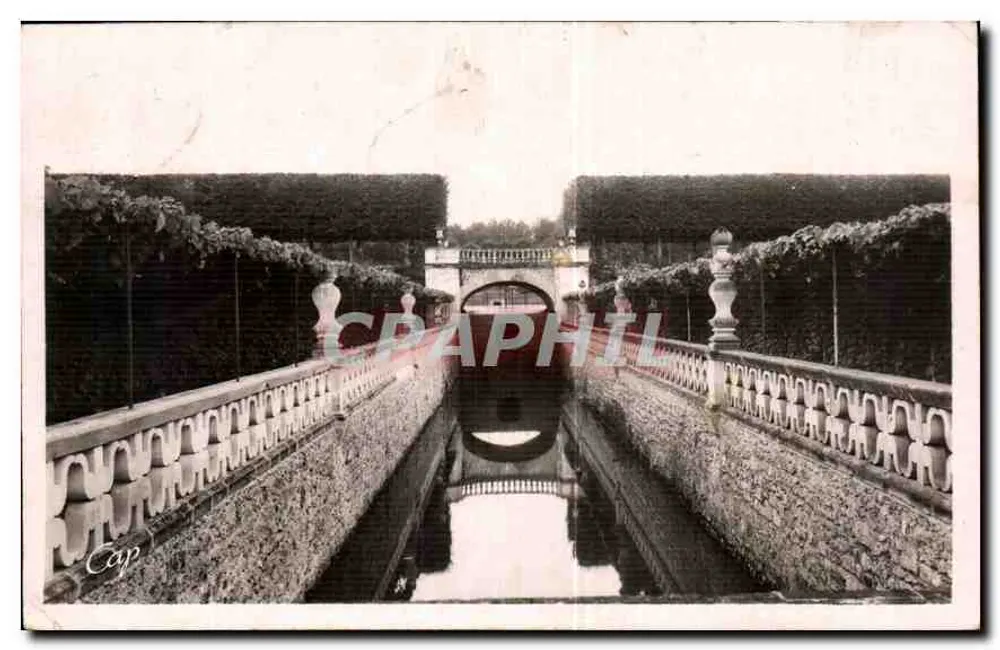 Villandry - O Eixo das Águas e as Arquibancadas — Real-Photo C.A.P. - Villandry - Frente