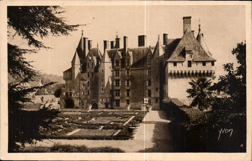 Schloss Langeais — Schlösser der Loire — Édition d'Art YVON - Vorderseite