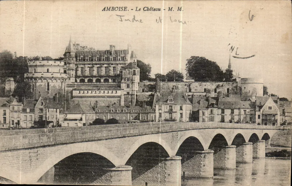 Amboise - O Castelo - M. M. - Frente
