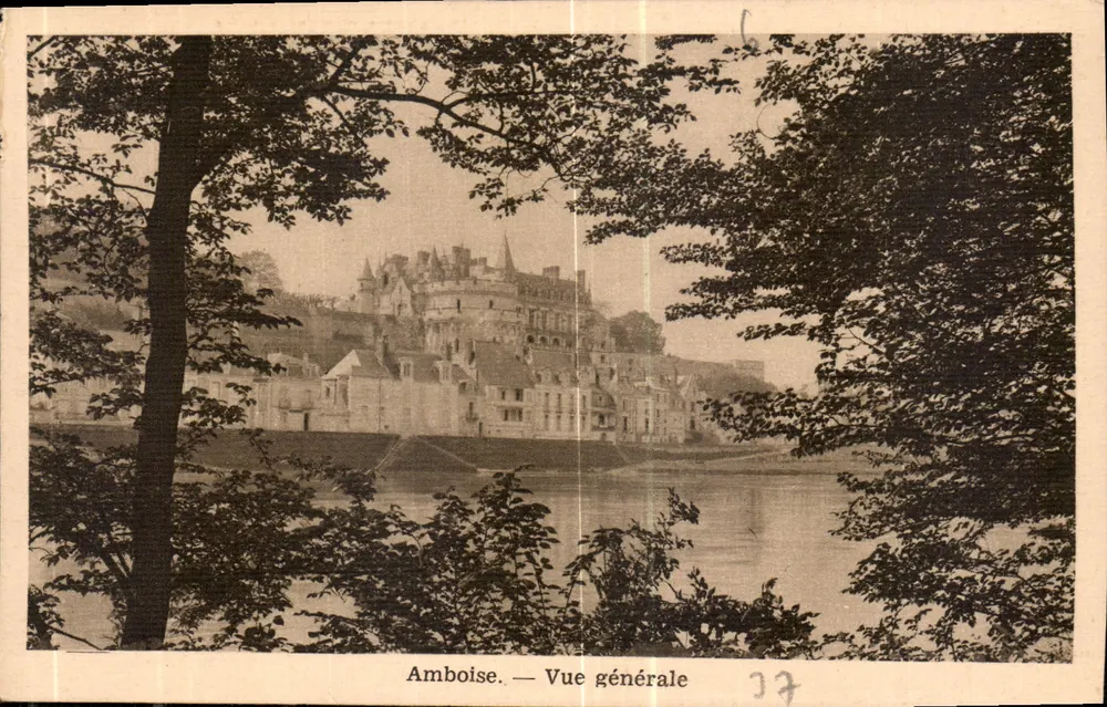 Amboise — Vista geral — Editor desconhecido, n° 27 - Frente