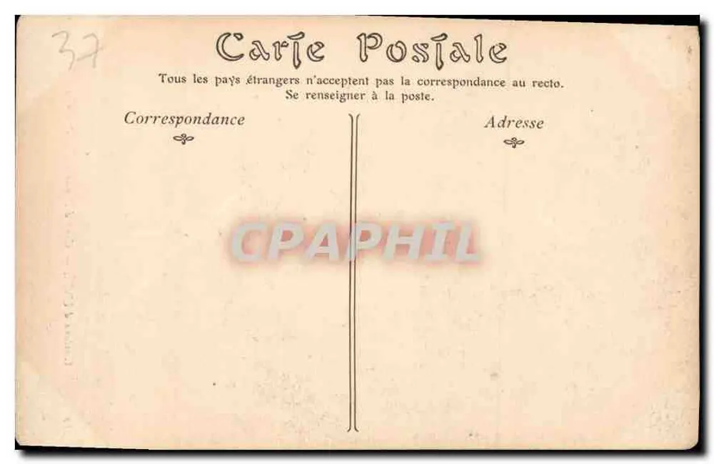 Castelo de Usse — Cour d'Honneur (século XVI) - Verso