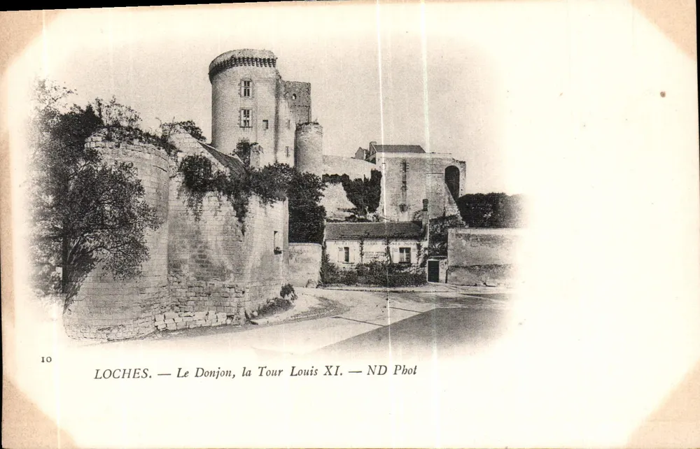 Loches — Der Bergfried, die Turm Louis XI — ND Phot - Vorderseite