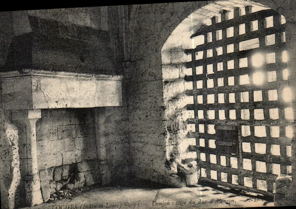 Tochès (Indre-et-Loire) — Turm: Käfig des Herzogs von Alençon — Verlag X.D., Nr. 73 - Vorderseite