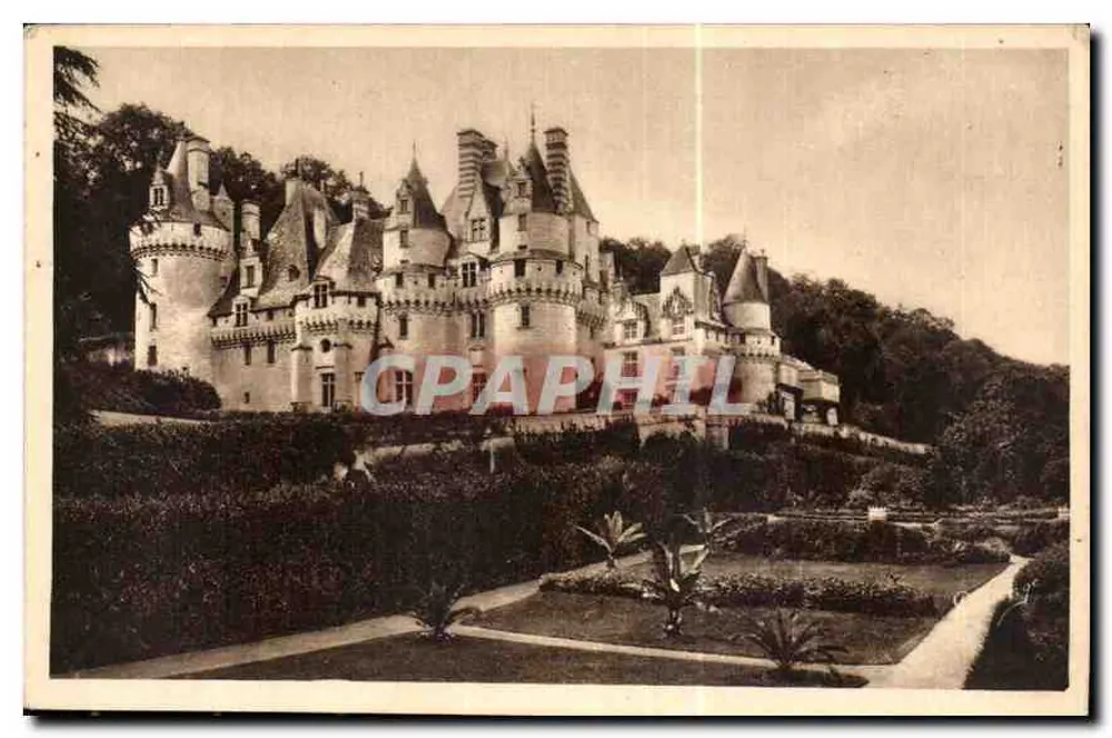 Ussé (Loir-et-Cher) — Schloss — R. Dorange, Tours - Vorderseite