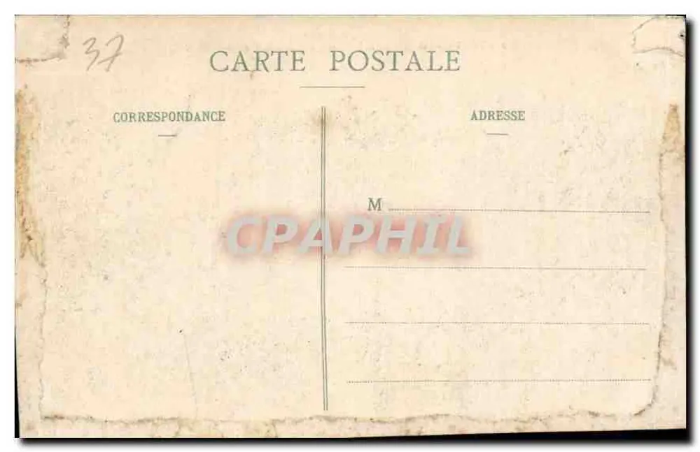 Tours - Les Côteaux de la Loire - St-Cyr et la Tranchée - H. B. - Rückseite
