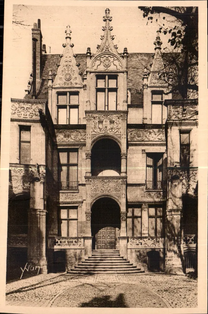 Hôtel Gouina — Tours (Indre-et-Loire) — Éditions d'Art Yvon - Vorderseite