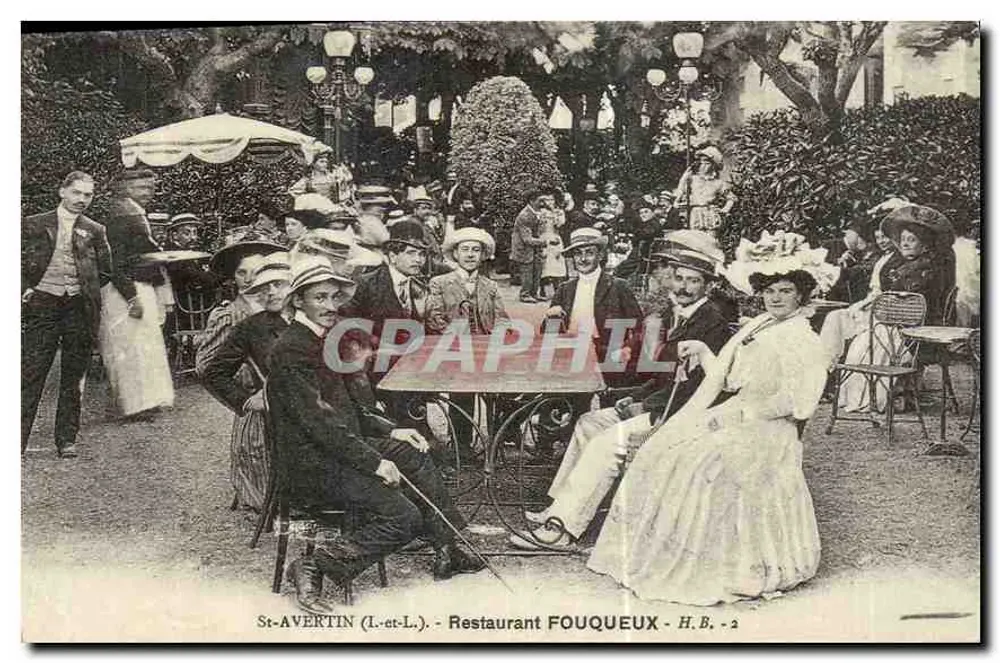 Saint-Avertin (Loir-et-Cher) - Restaurant Fouqueux - H.B. - 2 - Vorderseite