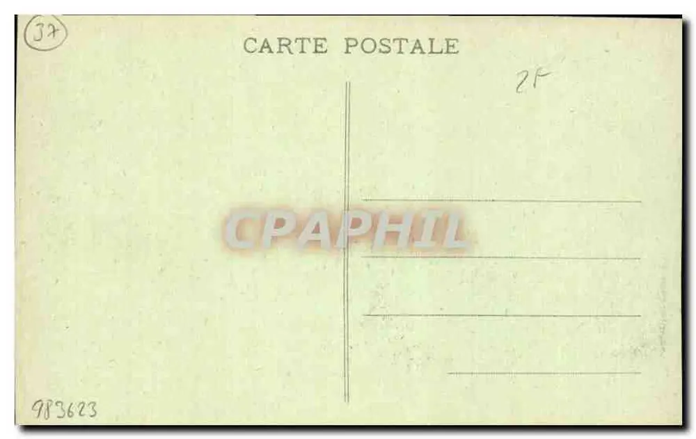 Amboise - O Castelo - M. M. - Verso