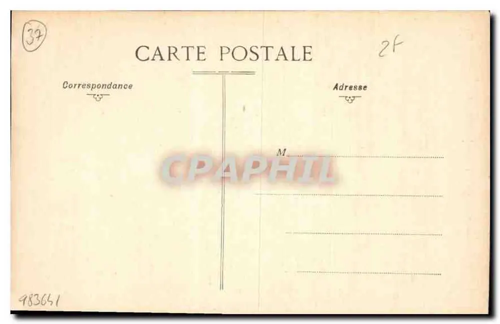 Tours — Claustro da Psalette — editor RD, n°2 - Verso