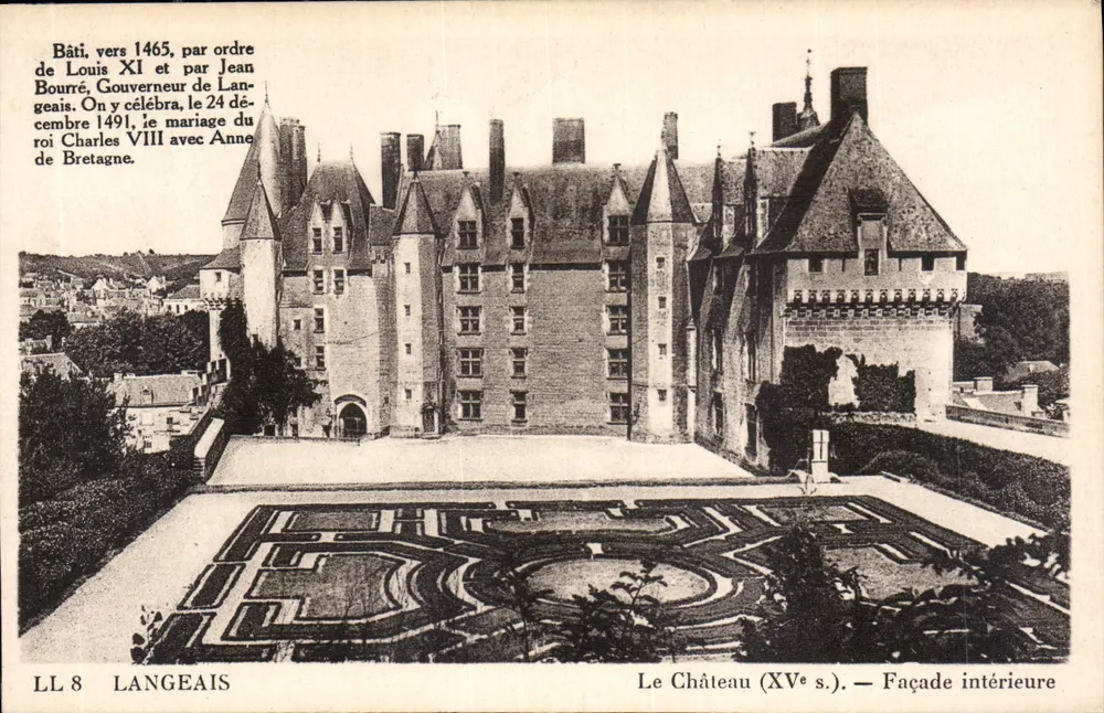 Castelo de Langeais — Facha interna — C* dos Arts, Strasbourg-Schiltigheim - Frente