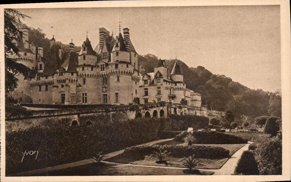 Schloss Rigny-Usse — Überblick (Nordosten) — Édition d'Art YVON, Paris - Vorderseite