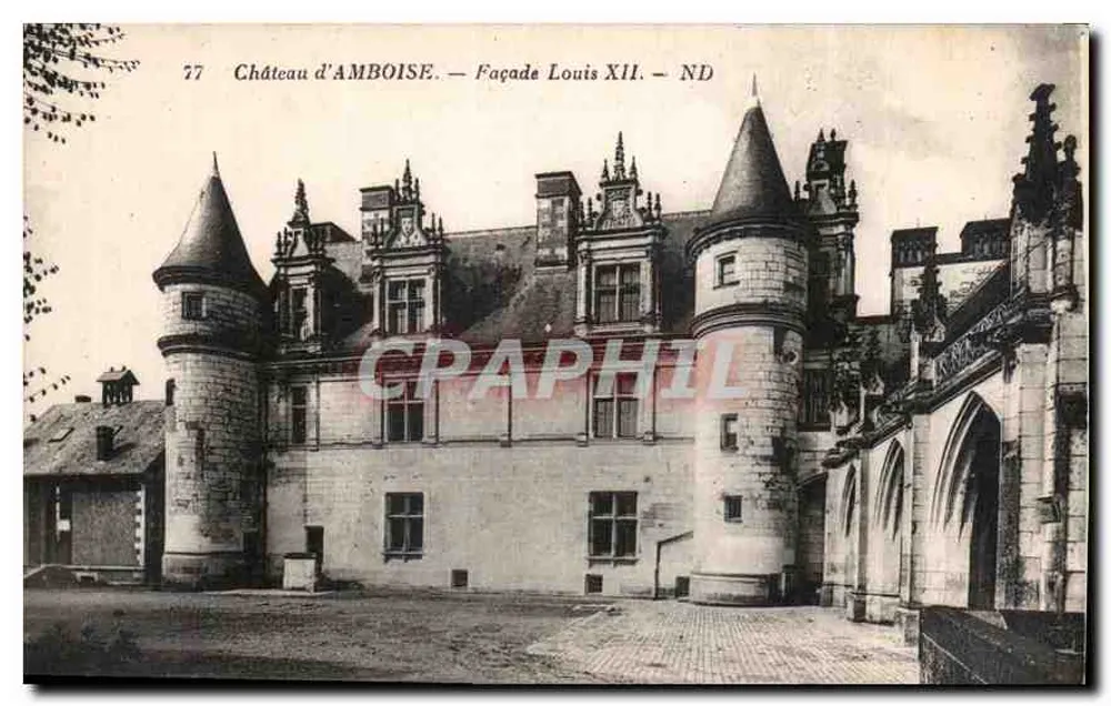 Castelo de Amboise — Facha Louis XII — ND - Frente