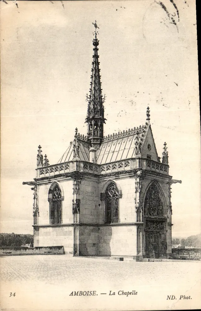 Amboise — A Capela — ND. Fot. n°34 - Frente