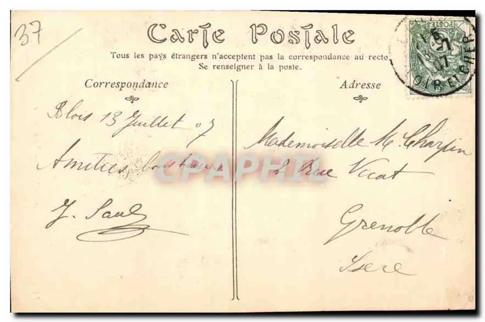 Amboise — A Capela — ND. Fot. n°34 - Verso