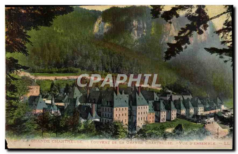 La Grande Chartreuse — Kloster der Grande Chartreuse — Übersicht — LL - Vorderseite