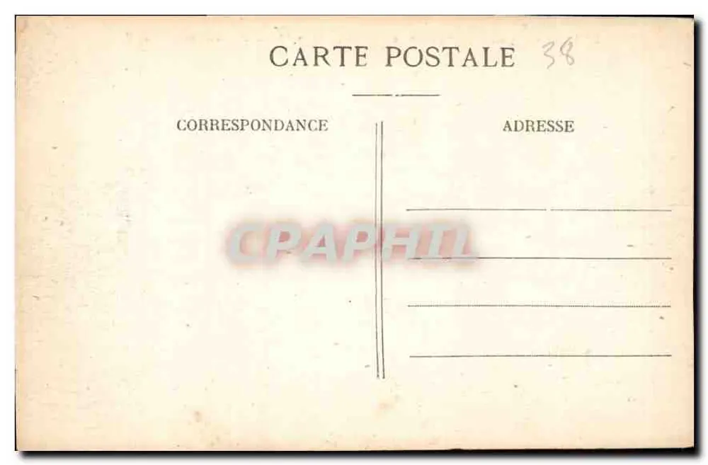 Grenoble — Allgemeiner Blick und der Moucherotte-Massiv — E.R. n°373 - Rückseite