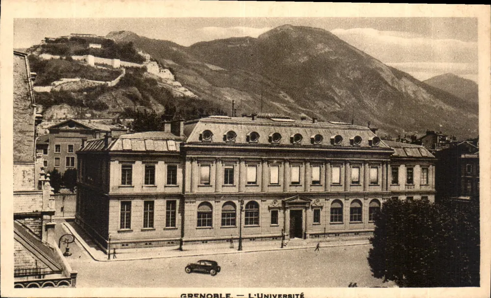 Grenoble — A Universidade — Editor não identificado, número de série não visível - Frente
