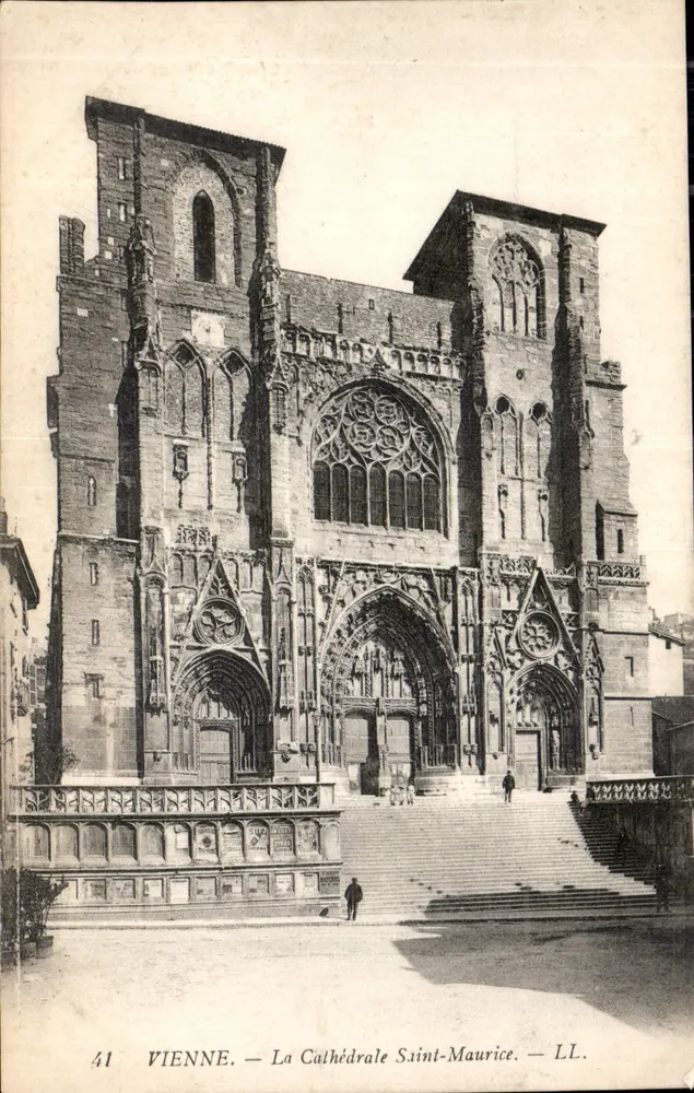 Viena — A Catedral Saint-Maurice — LL. n°41 - Frente