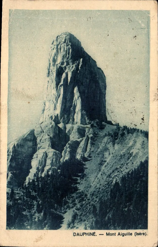Dauphiné — Mont Aiguille (Isère) - Vorderseite