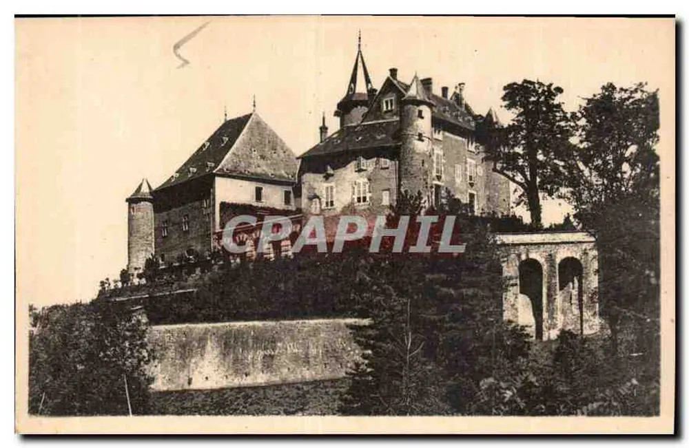 Die Dauphine Pittoresque — Uriage-les-Bains — Das Schloss — Imp. Phyllis, Paris - Vorderseite