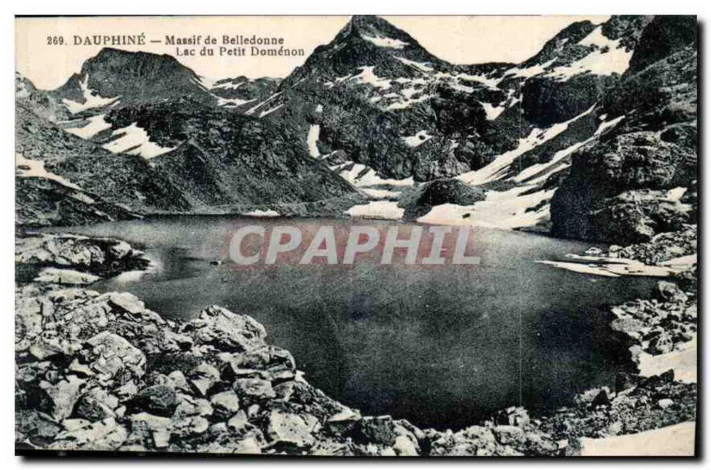Dauphiné — Belledonne-Massiv — Lac du Petit Doménon — P. GAUDE, phot.-edit. - Grenoble - Vorderseite