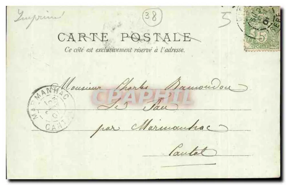 Viena (Isère) - Túmulo dos Arcebispos de Montmorin e Oswald da Torre d'Auvergne - Le Guide Rose Illustré - Grenoble - Verso