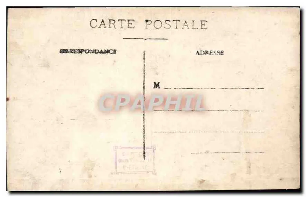 Retrato de um homem com bigode — editor não identificado - Verso