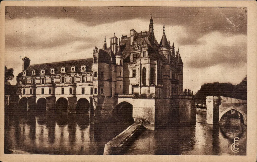 Castelo de Chenonceau — Editor F. G. — N° 11 - Frente