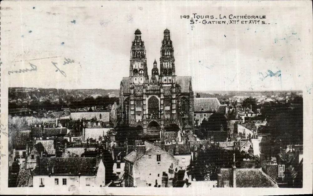 Tours — Kathedrale Saint-Gatien, 12. und 16. Jahrhundert — Verlag « Antike Ansichtskarte-RAP » n°149 - Vorderseite
