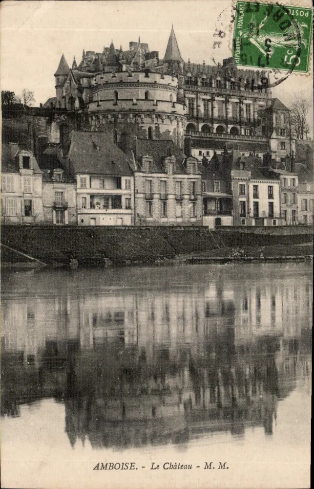 Amboise - O Castelo - M. M. - Frente