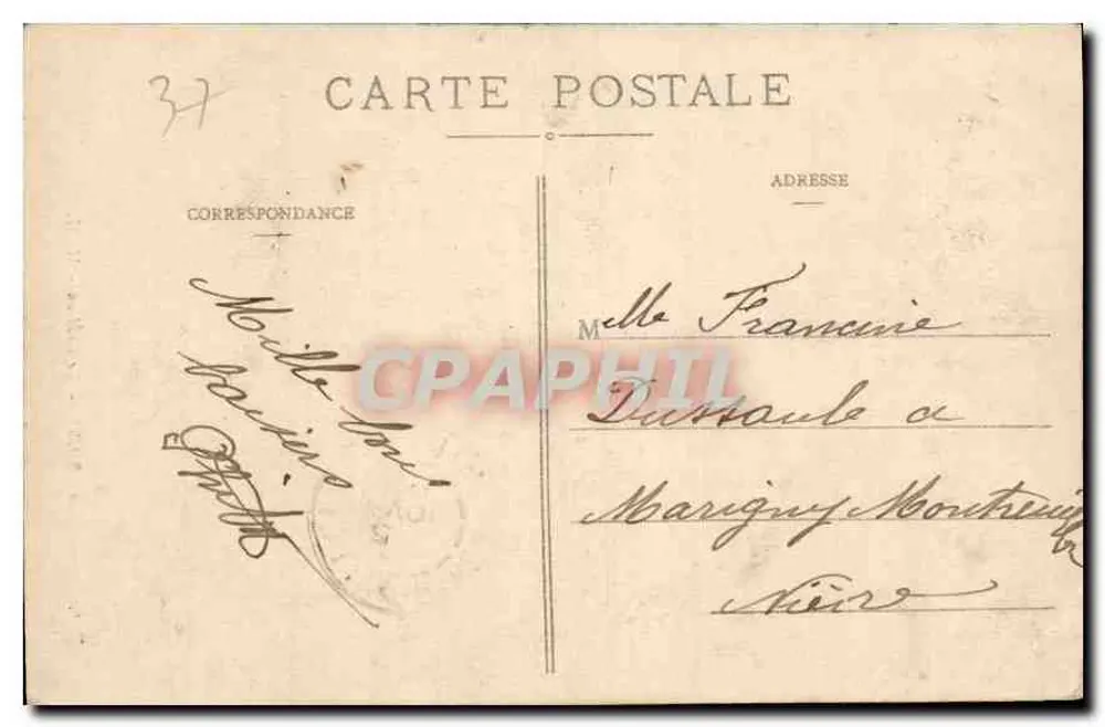 Amboise - O Castelo - M. M. - Verso