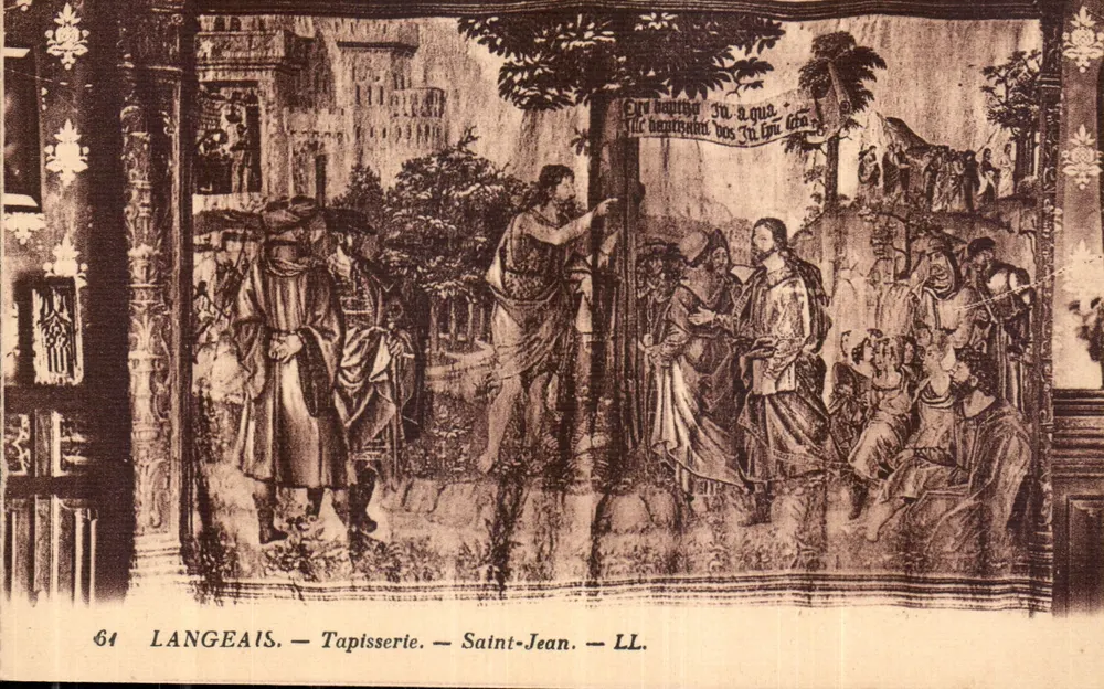Langeais — Wandteppich — Saint-Jean — LL. - Vorderseite