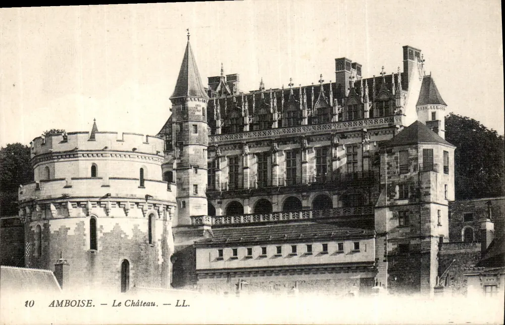 Amboise — O Castelo — LL. n°10 - Frente