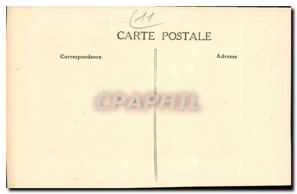 Stadt Carcassonne — Porte d'Aude, Porte du Sénéchal — E. Roudière, Verleger - Rückseite