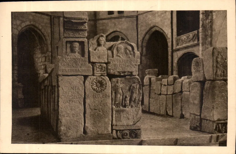 Narbonne — Steiner Museum — Totensteine, Epitaphen und Porträts - Vorderseite