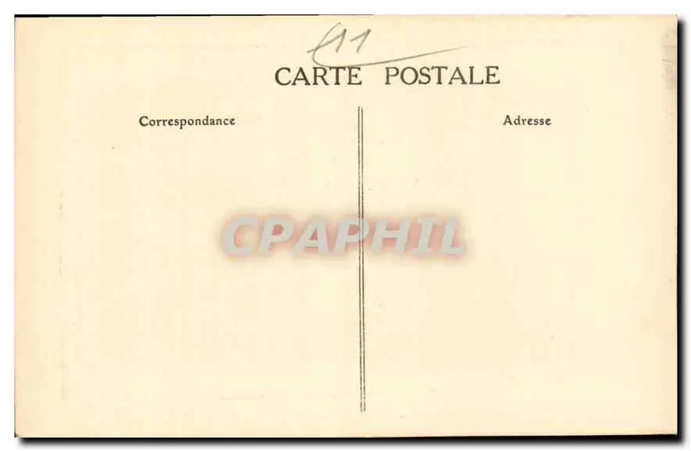 Cité de Carcassonne — Türme von Moulin und Mipadre — E. Roudière, Verlag - Rückseite
