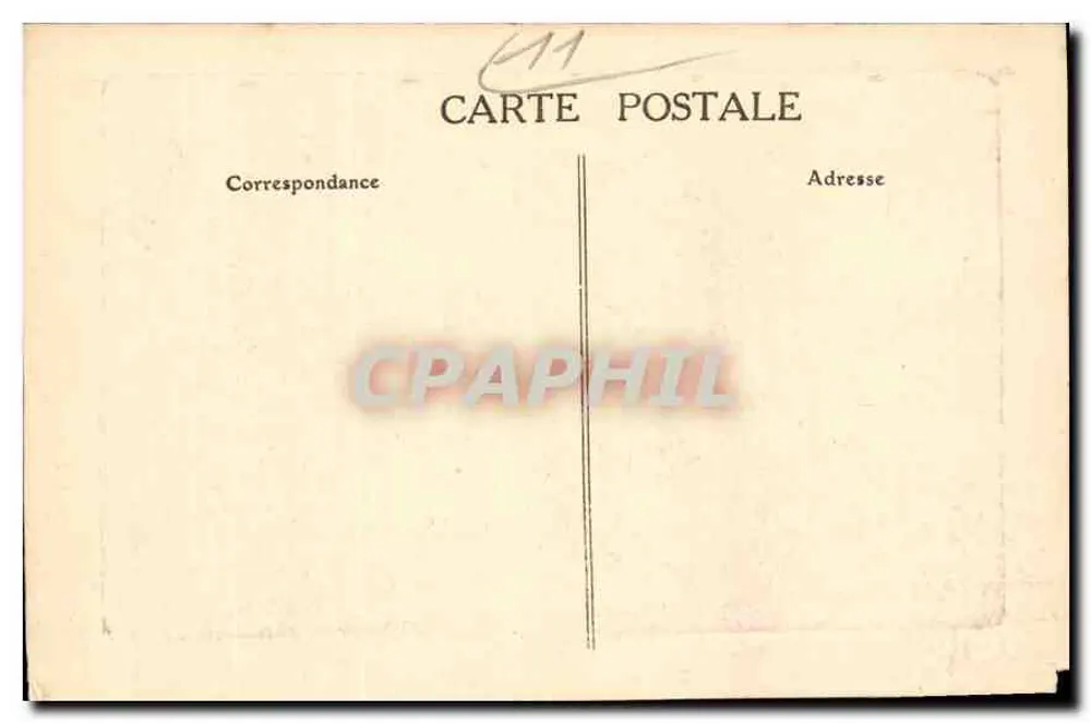 Cidade de Carcassonne — Torre do Trésant — E. Roudière, editor - Verso