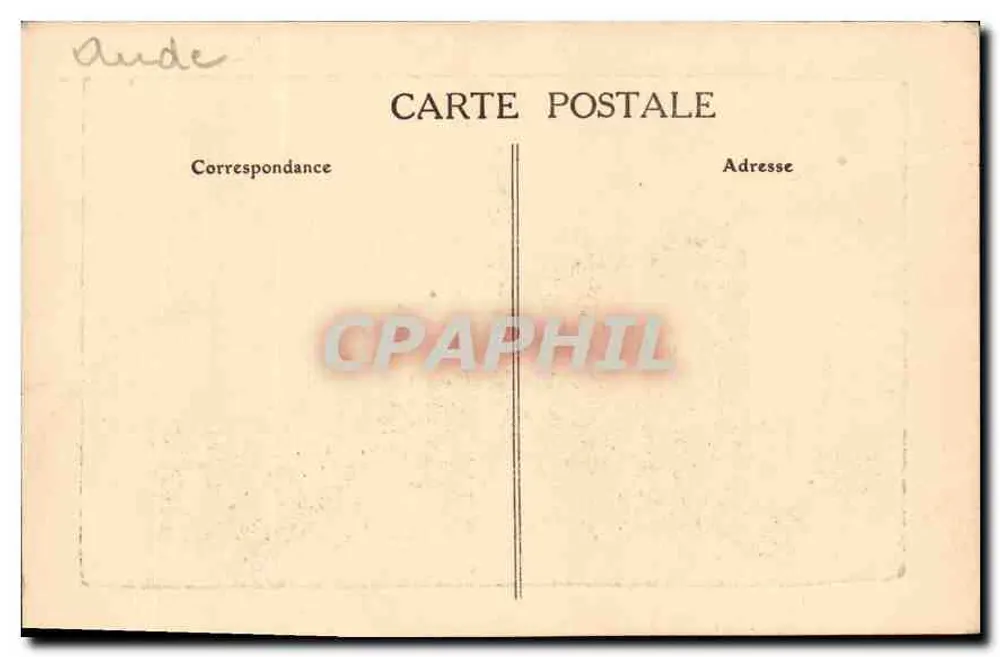 Porte Narbonnaise - Pont-Lévis — Cité de Carcassonne — E. Roudière, Verlag - Rückseite