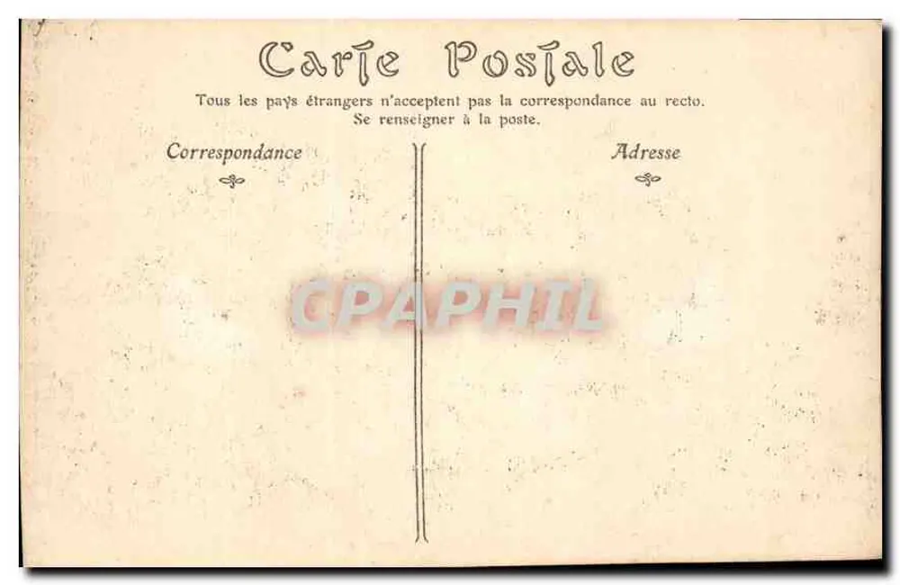 Cité de CARCASSONNE — Innenansicht der Mauern, Südseite — ND Phot. - Rückseite