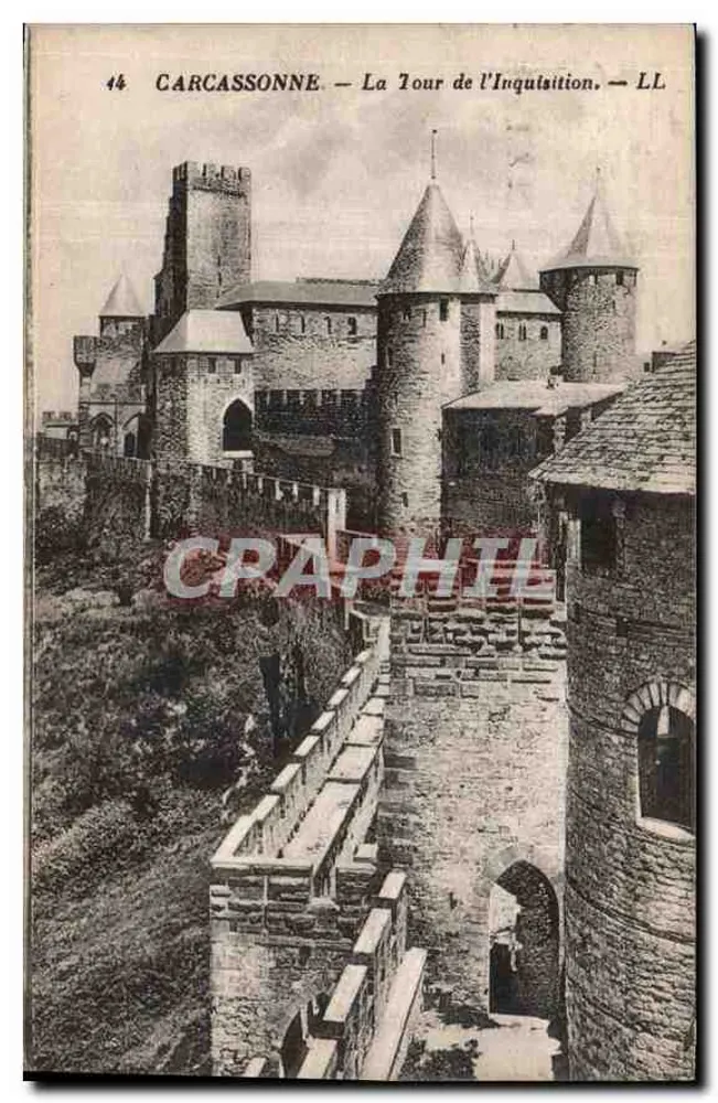 Carcassonne — La Torre de la Inquisición — LL - Anverso