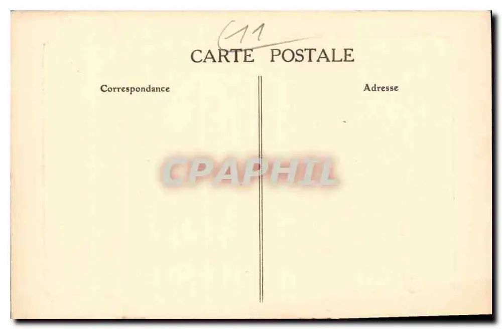 Cidade de Carcassonne — Conjunto das Fortificações - Lado Oeste — E. Roudière, editor - Verso
