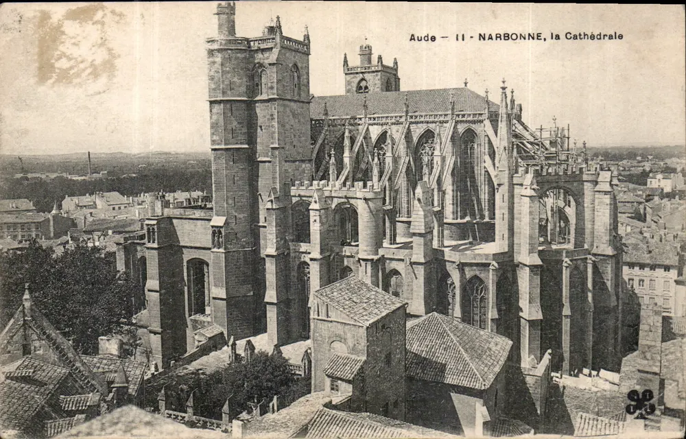 NARBONNE, a Catedral — Aude — II — editor desconhecido - Frente