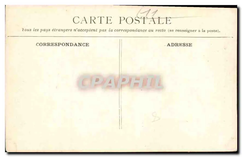 Cité de Carcassonne — Châtelet und Pont-levis — Verlag N.G. - Rückseite