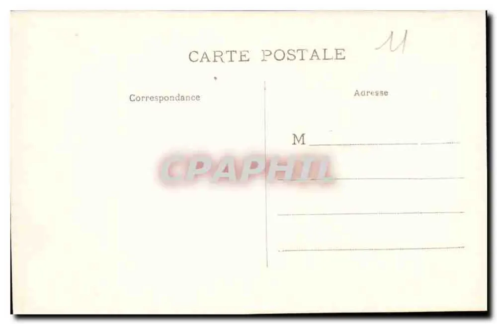 La Ciudad de Carcassonne - Torre del Obispo — editor no identificado, número de serie no visible - Reverso