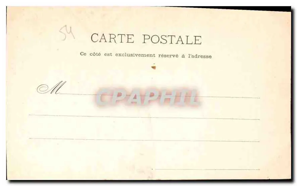 Nancy - Monumento Carnot — A Lorena ilustrada, editor P. Helmlinger & Cie, Nancy - Verso
