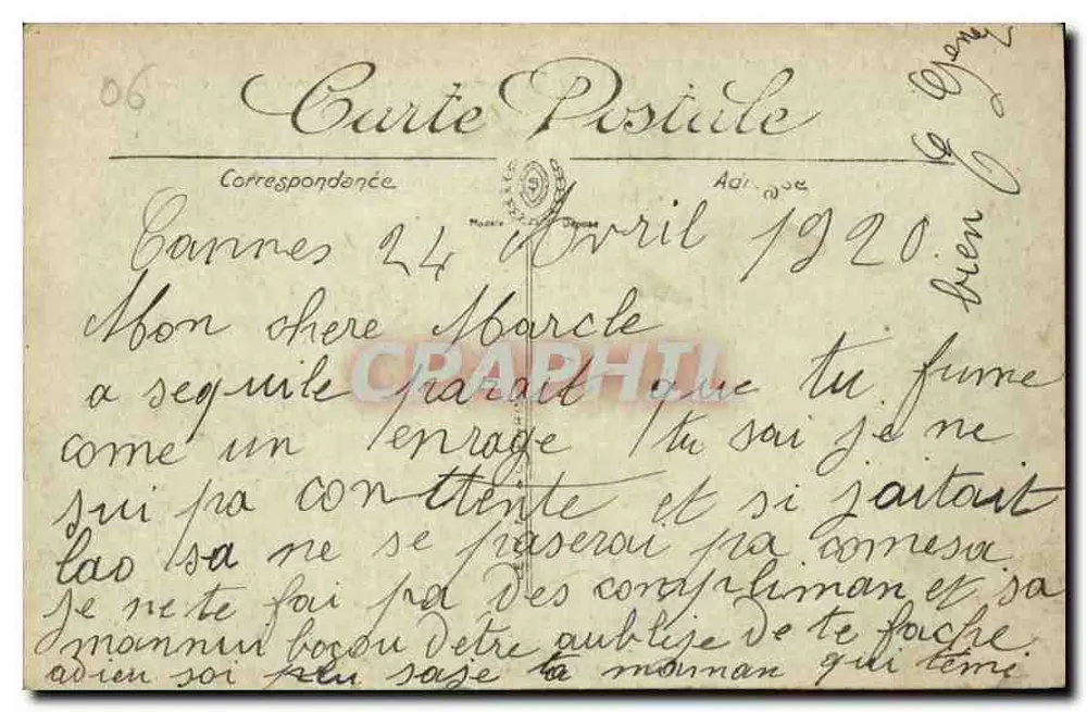 Die Côte d'Azur von Cannes bis Saint-Raphaël in einer Luftaufnahme — LL. - Rückseite